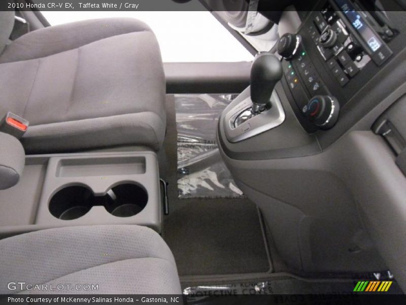 Taffeta White / Gray 2010 Honda CR-V EX