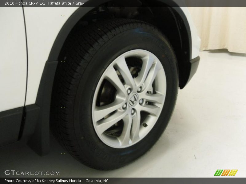 Taffeta White / Gray 2010 Honda CR-V EX