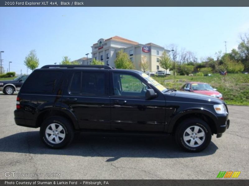 Black / Black 2010 Ford Explorer XLT 4x4