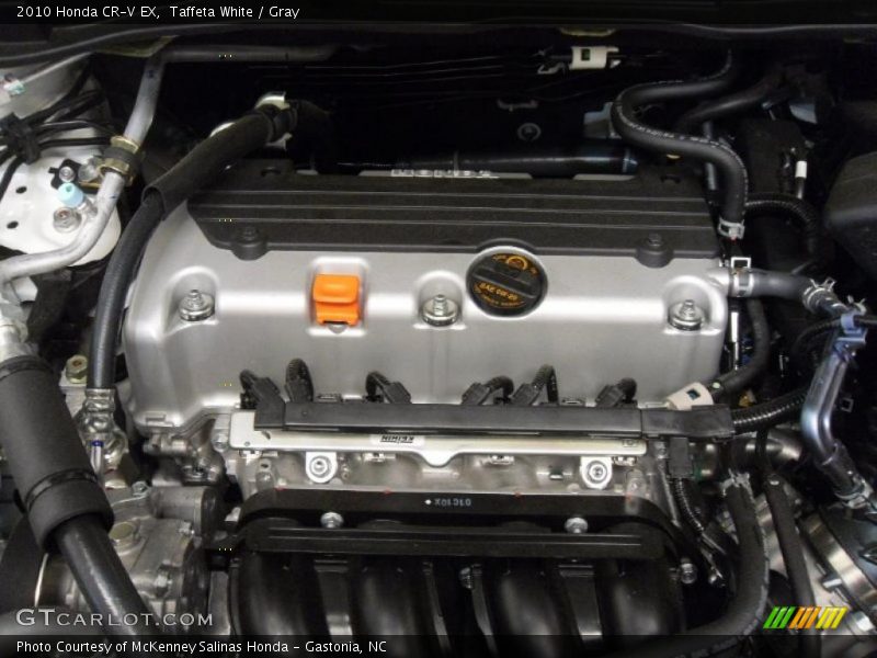 Taffeta White / Gray 2010 Honda CR-V EX
