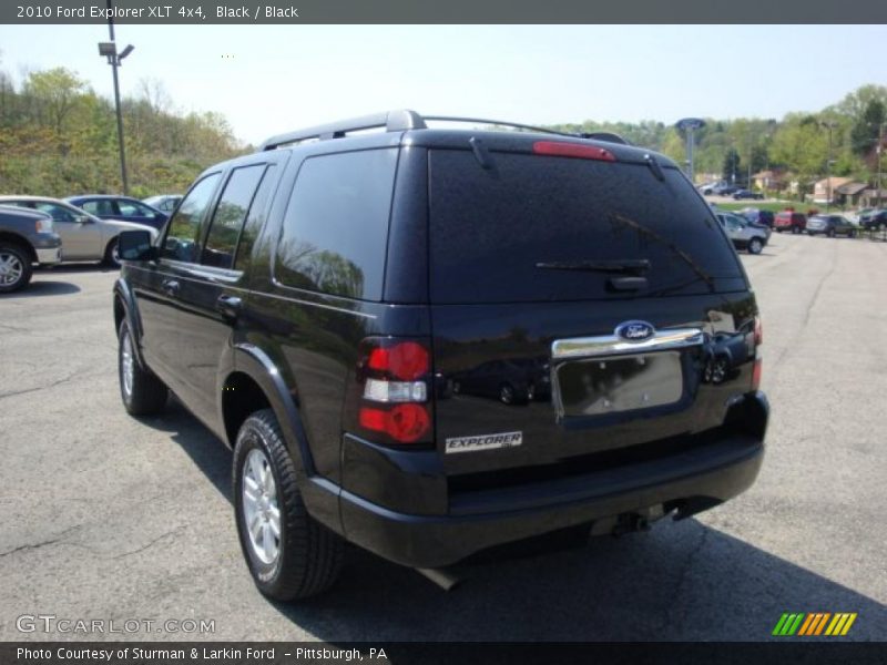 Black / Black 2010 Ford Explorer XLT 4x4