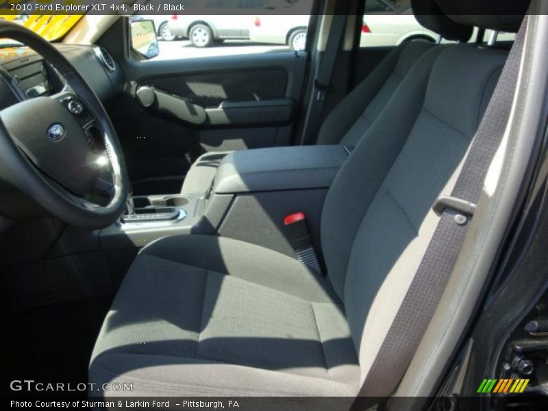 Black / Black 2010 Ford Explorer XLT 4x4
