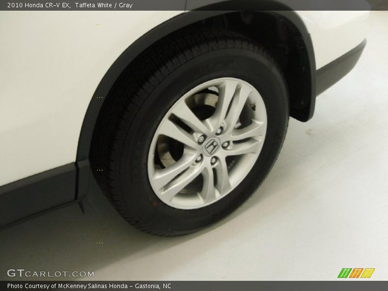 Taffeta White / Gray 2010 Honda CR-V EX