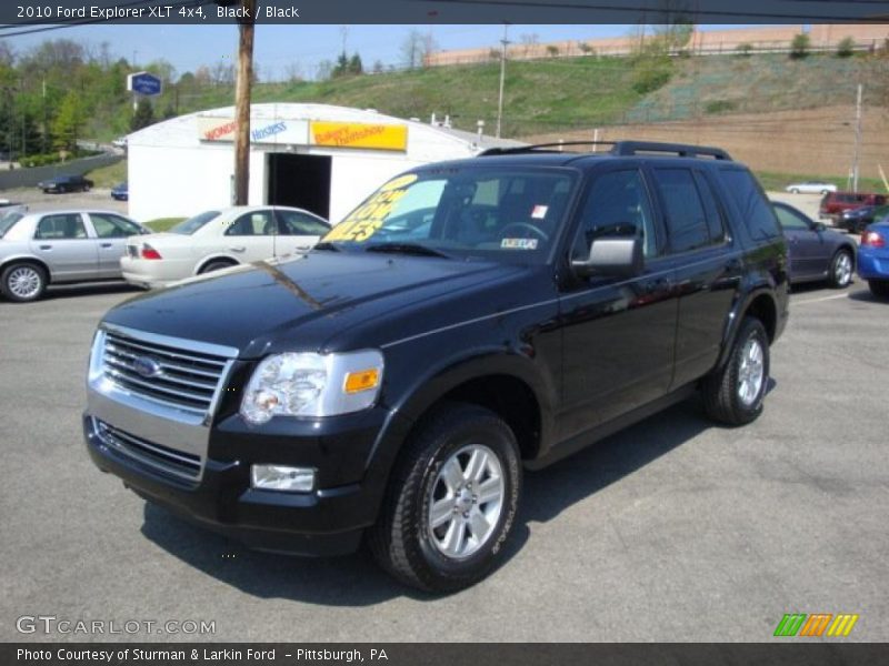 Black / Black 2010 Ford Explorer XLT 4x4