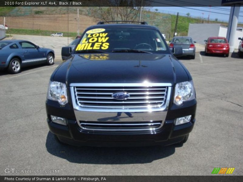 Black / Black 2010 Ford Explorer XLT 4x4
