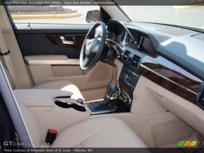 Capri Blue Metallic / Almond/Black 2010 Mercedes-Benz GLK 350 4Matic