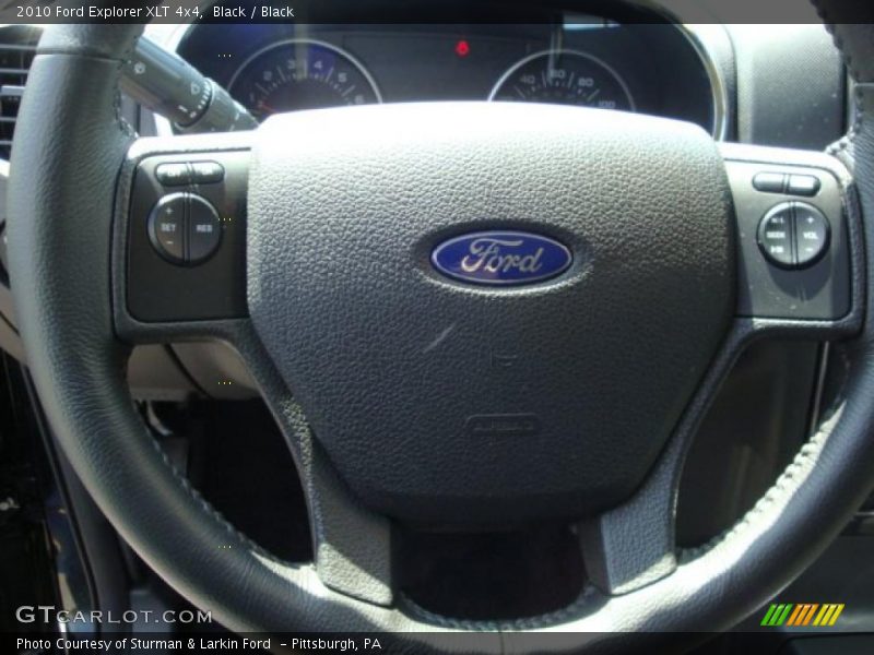 Black / Black 2010 Ford Explorer XLT 4x4
