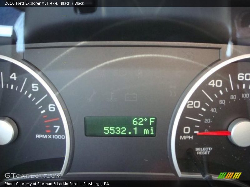 Black / Black 2010 Ford Explorer XLT 4x4