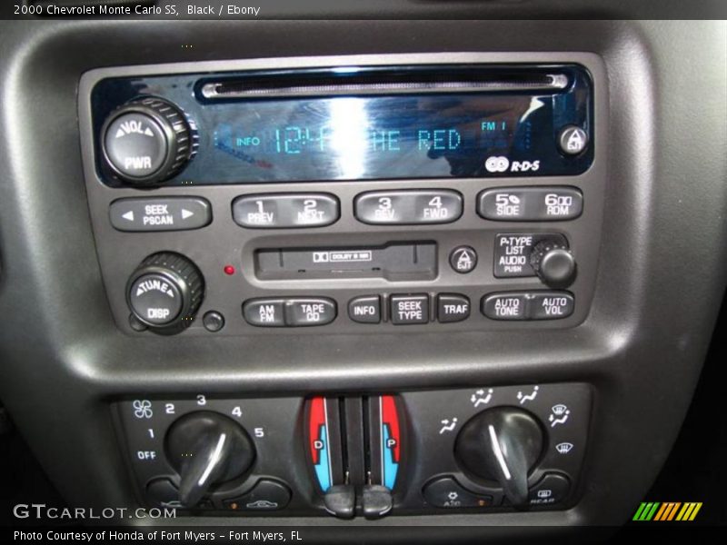 Black / Ebony 2000 Chevrolet Monte Carlo SS