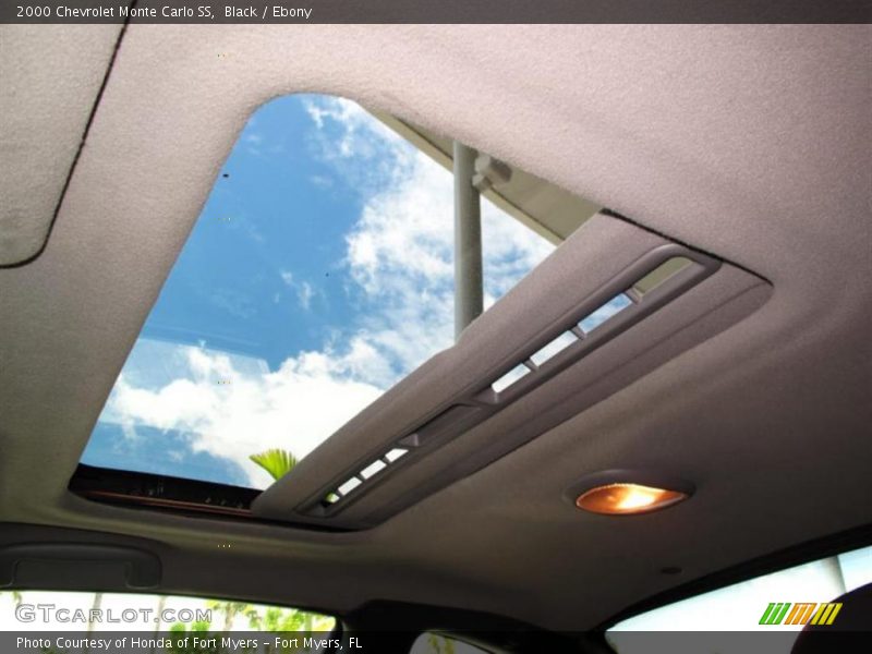 Black / Ebony 2000 Chevrolet Monte Carlo SS