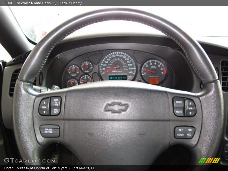 Black / Ebony 2000 Chevrolet Monte Carlo SS