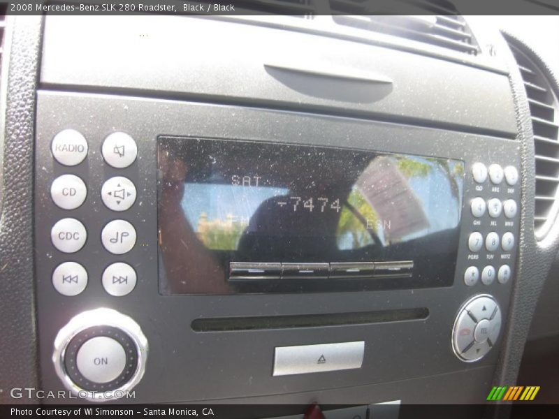 Black / Black 2008 Mercedes-Benz SLK 280 Roadster