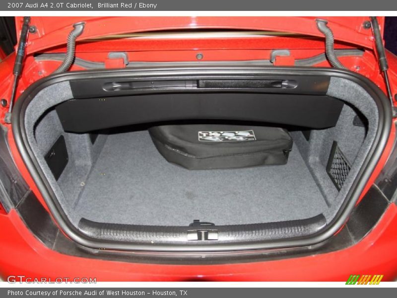 Brilliant Red / Ebony 2007 Audi A4 2.0T Cabriolet