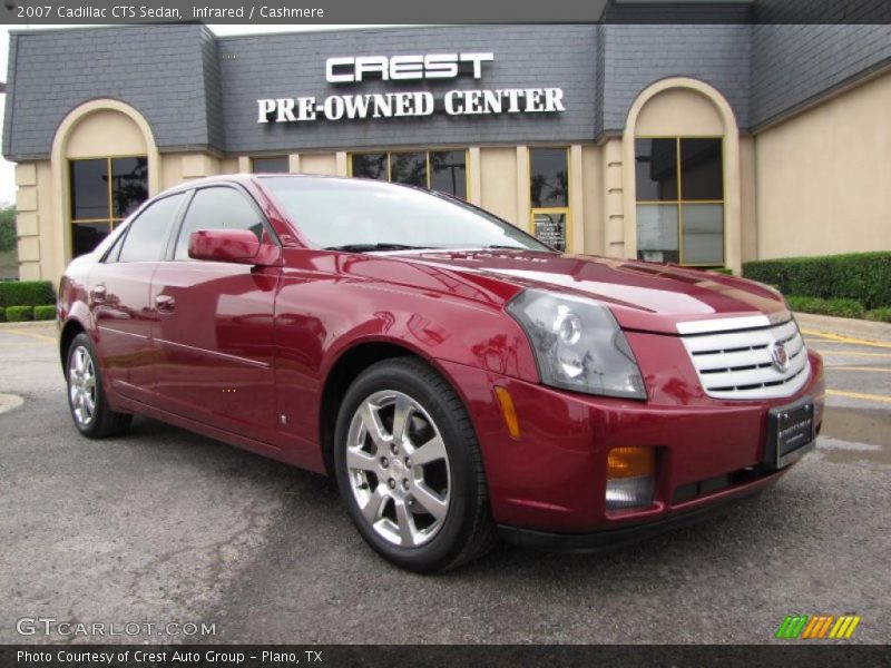 Infrared / Cashmere 2007 Cadillac CTS Sedan