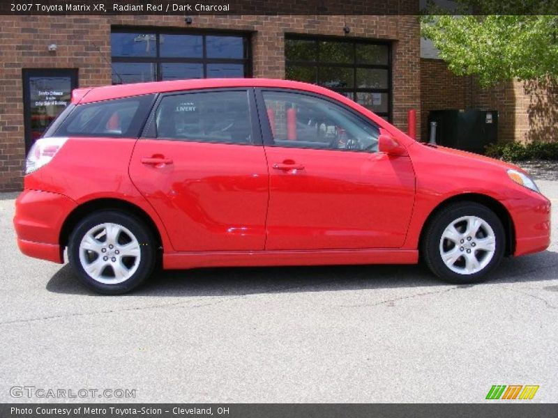Radiant Red / Dark Charcoal 2007 Toyota Matrix XR