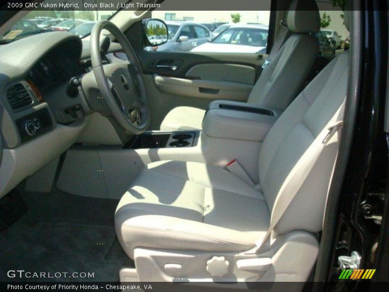 Onyx Black / Light Titanium 2009 GMC Yukon Hybrid
