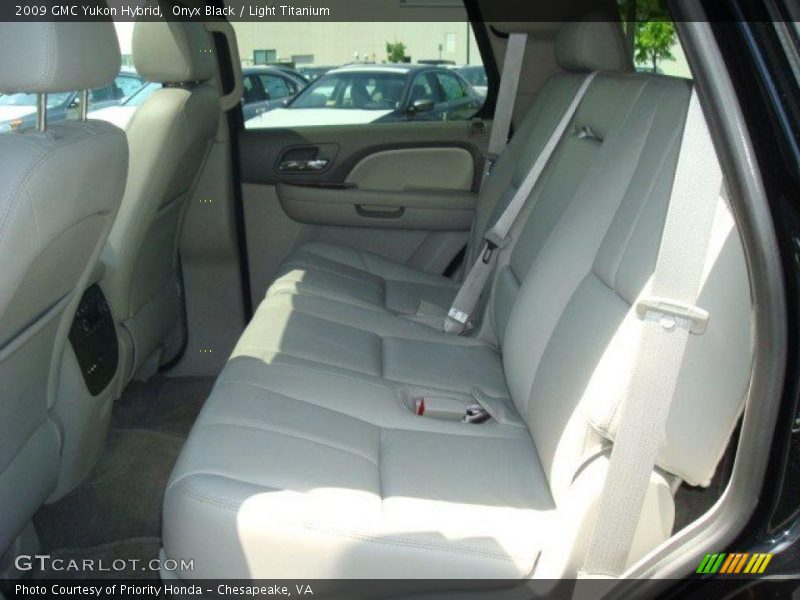 Onyx Black / Light Titanium 2009 GMC Yukon Hybrid