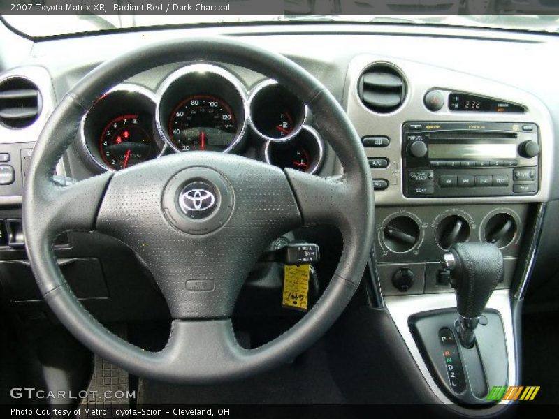 Radiant Red / Dark Charcoal 2007 Toyota Matrix XR