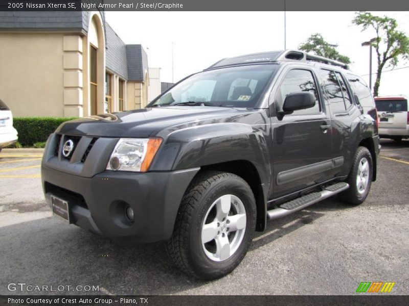 Night Armor Pearl / Steel/Graphite 2005 Nissan Xterra SE