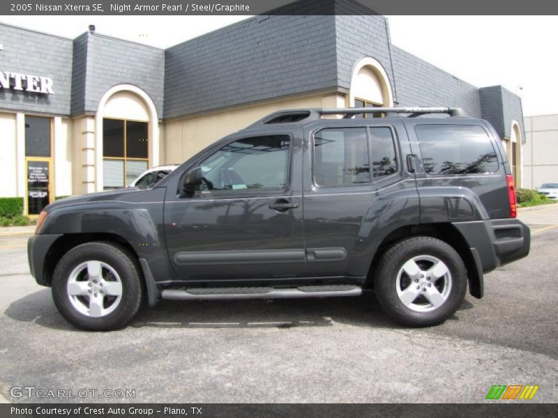 Night Armor Pearl / Steel/Graphite 2005 Nissan Xterra SE
