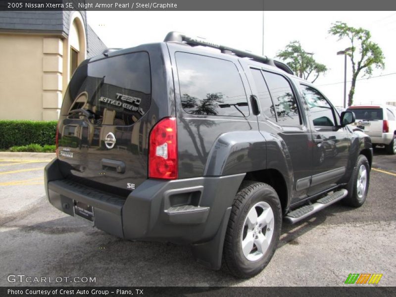 Night Armor Pearl / Steel/Graphite 2005 Nissan Xterra SE
