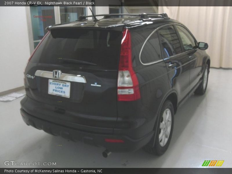Nighthawk Black Pearl / Black 2007 Honda CR-V EX