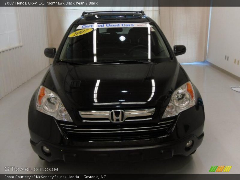 Nighthawk Black Pearl / Black 2007 Honda CR-V EX