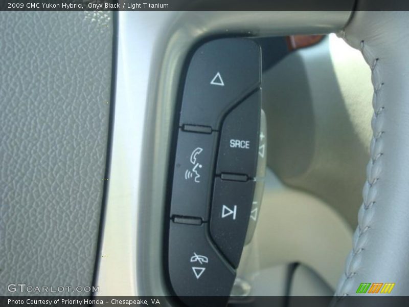 Onyx Black / Light Titanium 2009 GMC Yukon Hybrid