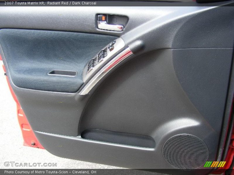 Radiant Red / Dark Charcoal 2007 Toyota Matrix XR