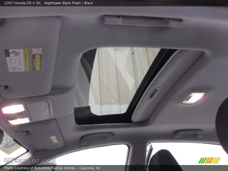 Nighthawk Black Pearl / Black 2007 Honda CR-V EX