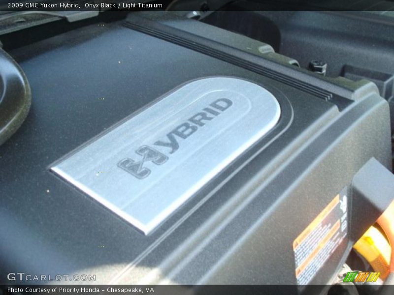 Onyx Black / Light Titanium 2009 GMC Yukon Hybrid