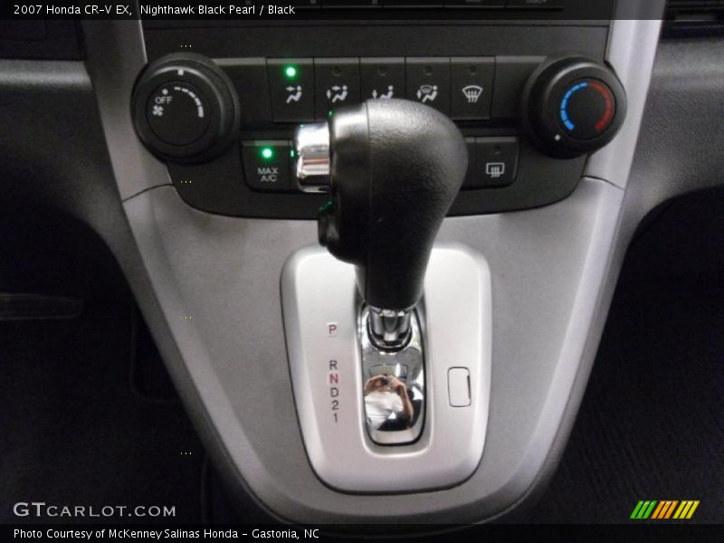 Nighthawk Black Pearl / Black 2007 Honda CR-V EX