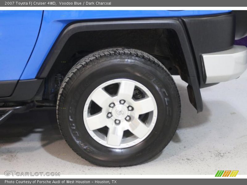 Voodoo Blue / Dark Charcoal 2007 Toyota FJ Cruiser 4WD