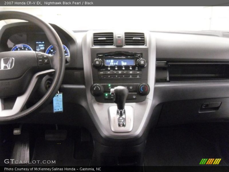 Nighthawk Black Pearl / Black 2007 Honda CR-V EX