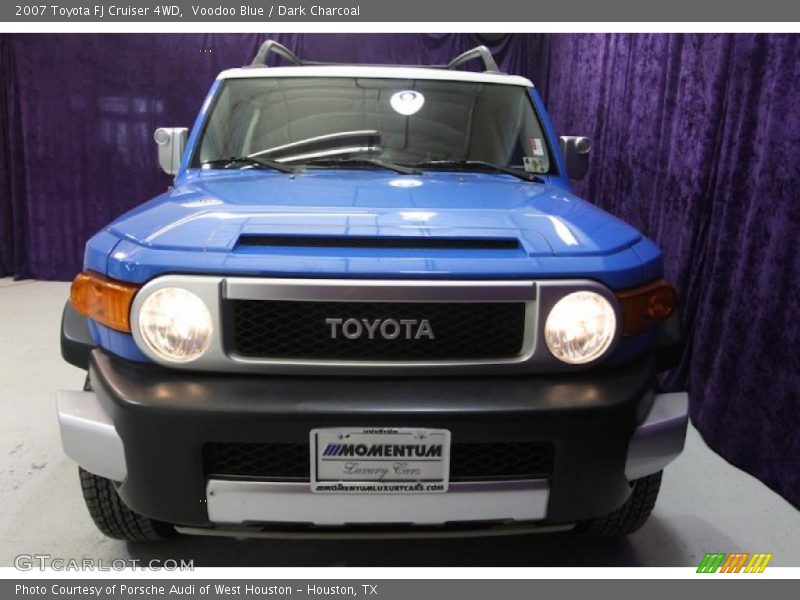 Voodoo Blue / Dark Charcoal 2007 Toyota FJ Cruiser 4WD