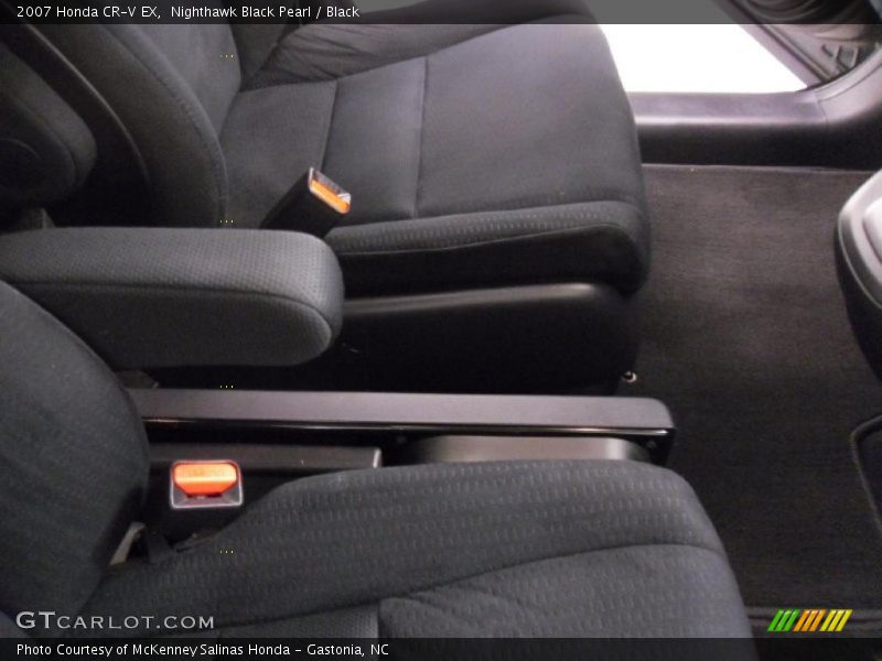 Nighthawk Black Pearl / Black 2007 Honda CR-V EX
