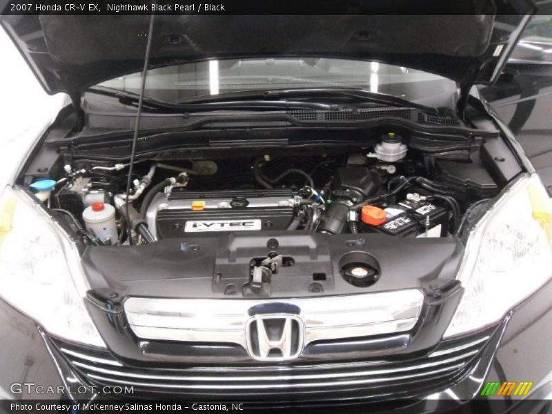 Nighthawk Black Pearl / Black 2007 Honda CR-V EX