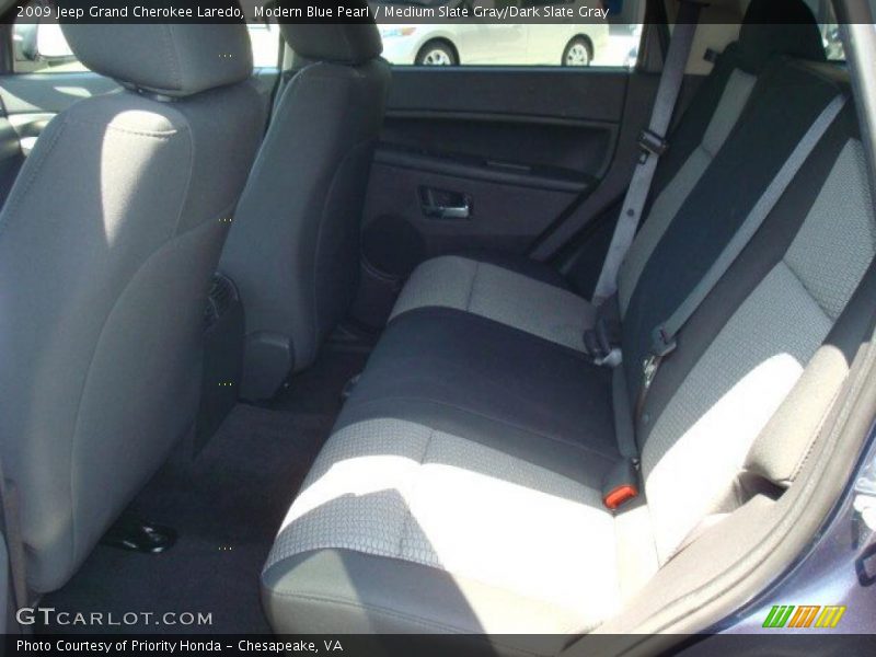 Modern Blue Pearl / Medium Slate Gray/Dark Slate Gray 2009 Jeep Grand Cherokee Laredo