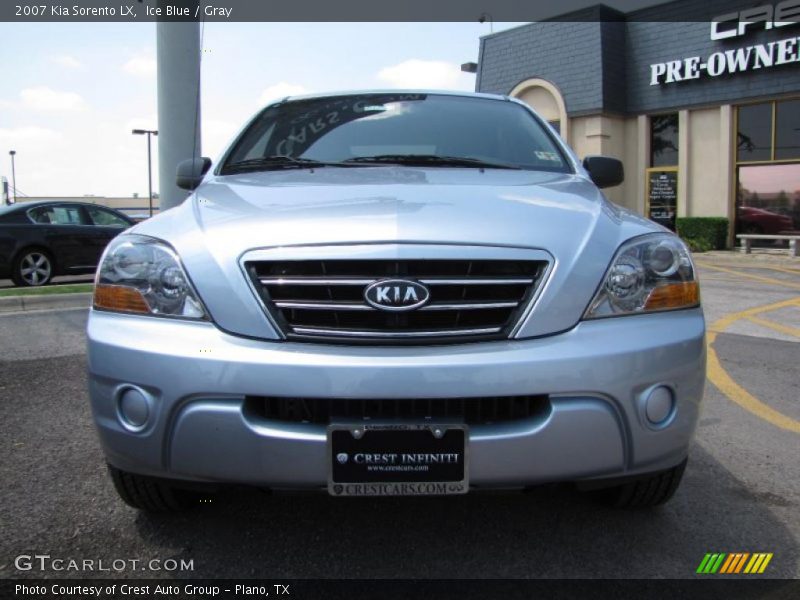 Ice Blue / Gray 2007 Kia Sorento LX