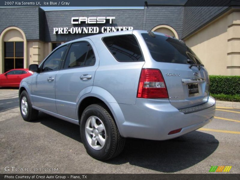 Ice Blue / Gray 2007 Kia Sorento LX