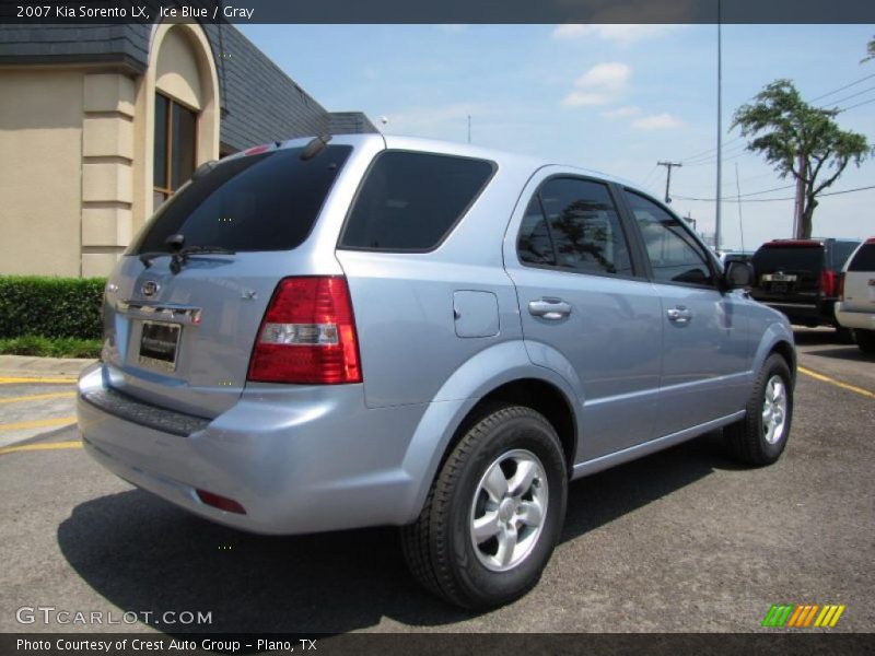 Ice Blue / Gray 2007 Kia Sorento LX