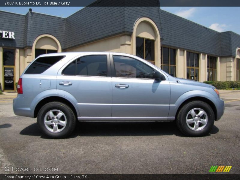 Ice Blue / Gray 2007 Kia Sorento LX