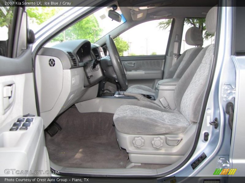 Ice Blue / Gray 2007 Kia Sorento LX