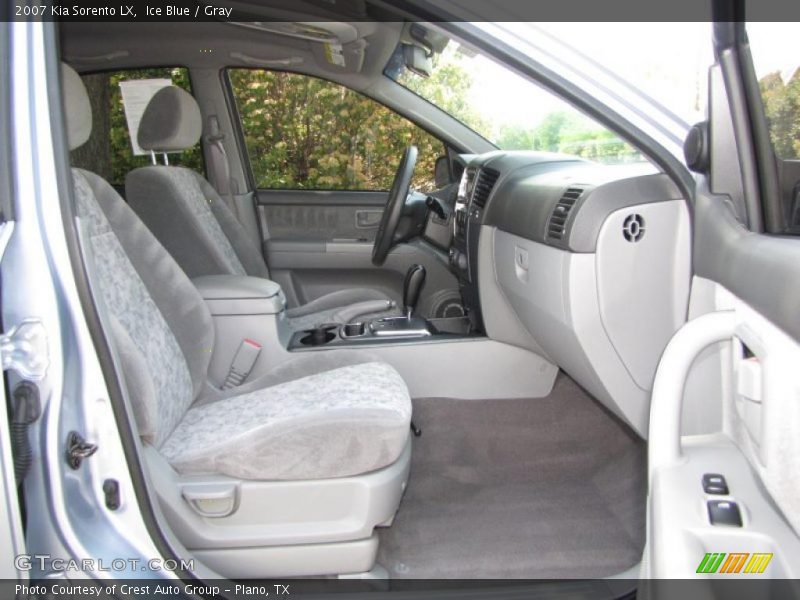 Ice Blue / Gray 2007 Kia Sorento LX