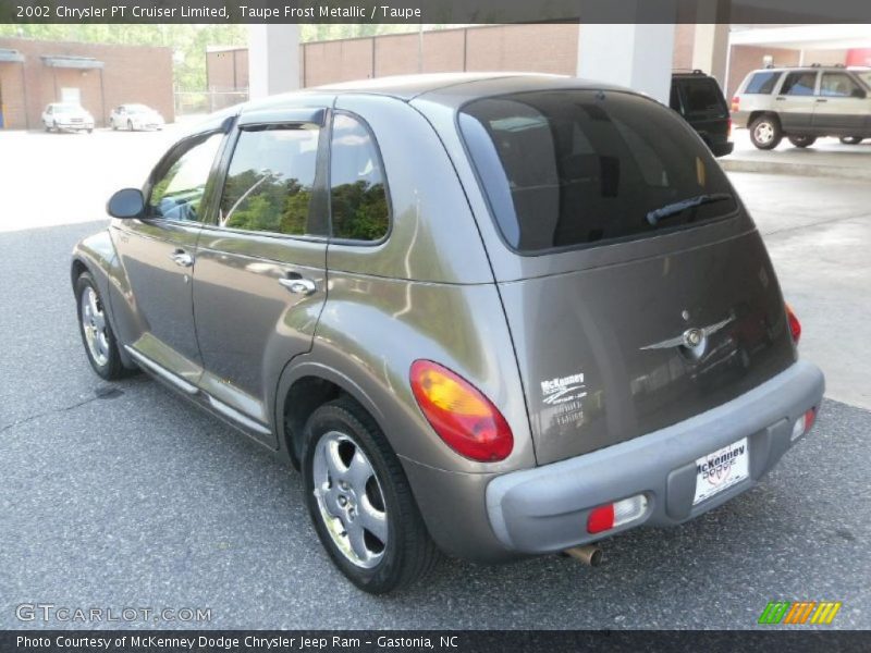 Taupe Frost Metallic / Taupe 2002 Chrysler PT Cruiser Limited