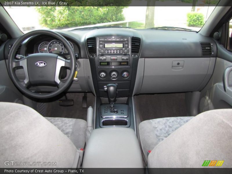 Ice Blue / Gray 2007 Kia Sorento LX