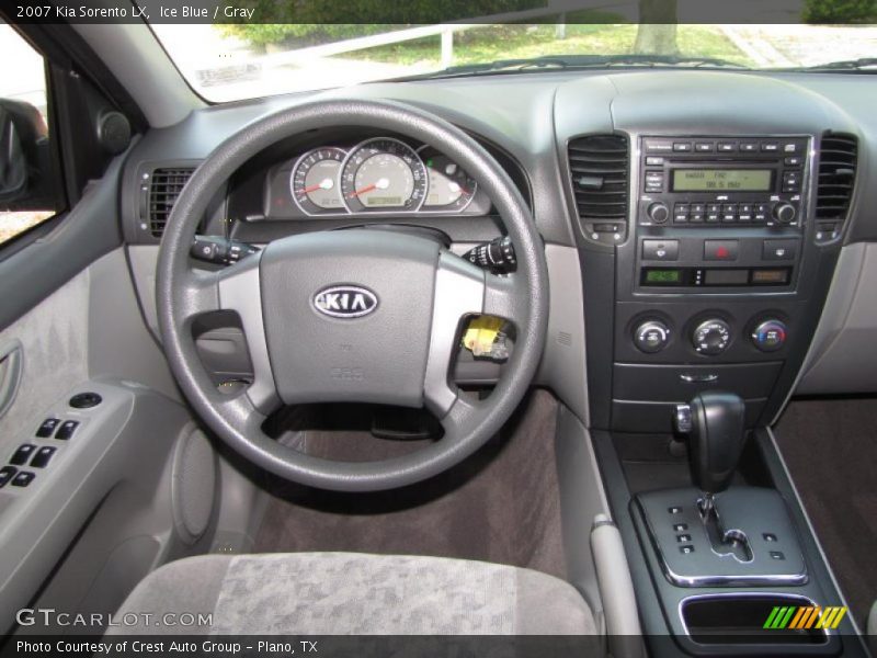 Ice Blue / Gray 2007 Kia Sorento LX