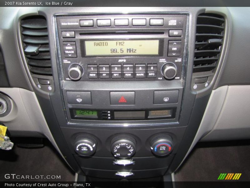 Ice Blue / Gray 2007 Kia Sorento LX