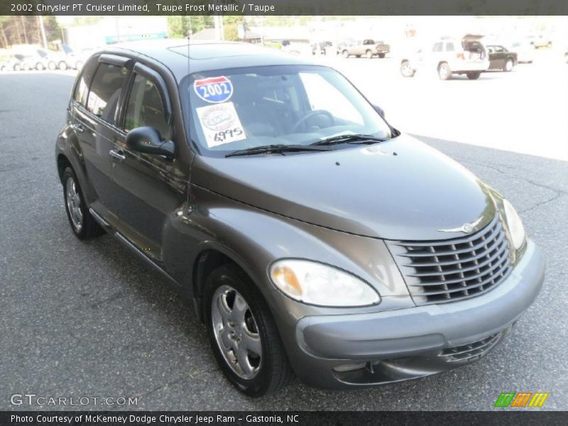 Taupe Frost Metallic / Taupe 2002 Chrysler PT Cruiser Limited