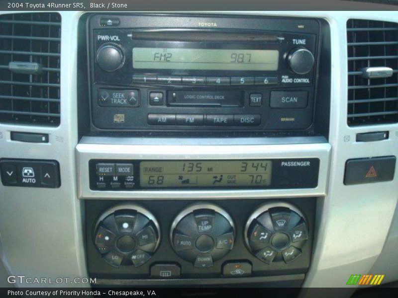 Black / Stone 2004 Toyota 4Runner SR5